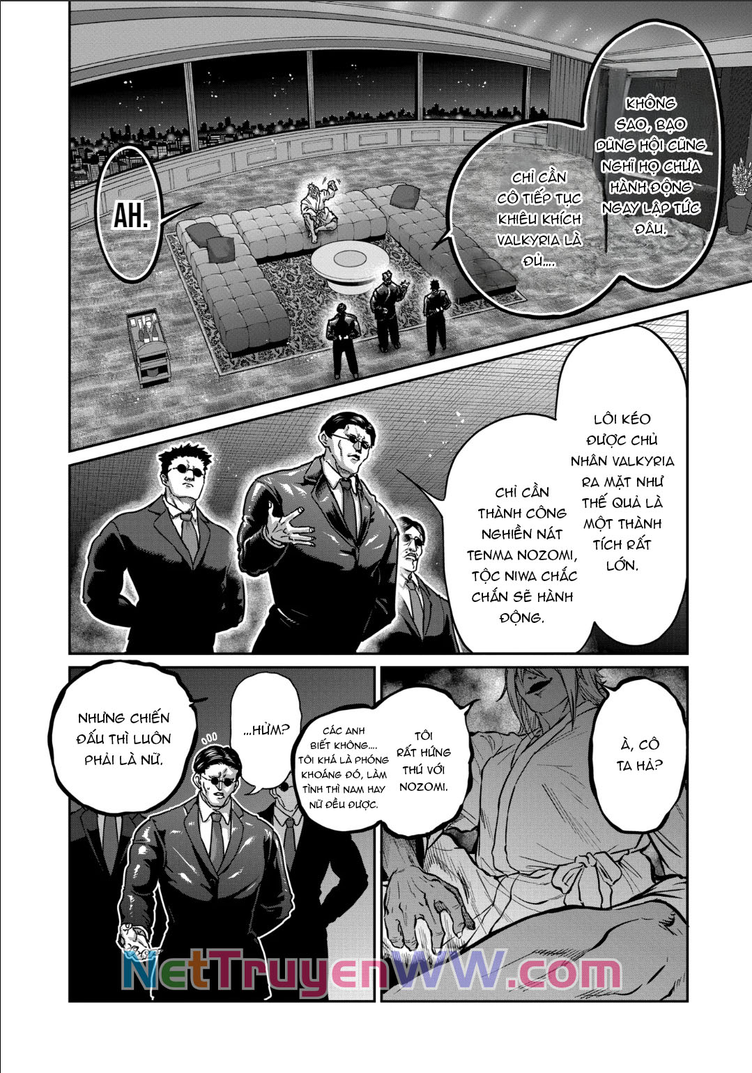 Isshou Senkin - Sàn Đấu Điên Rồ Chap 36 - Next Chap 37