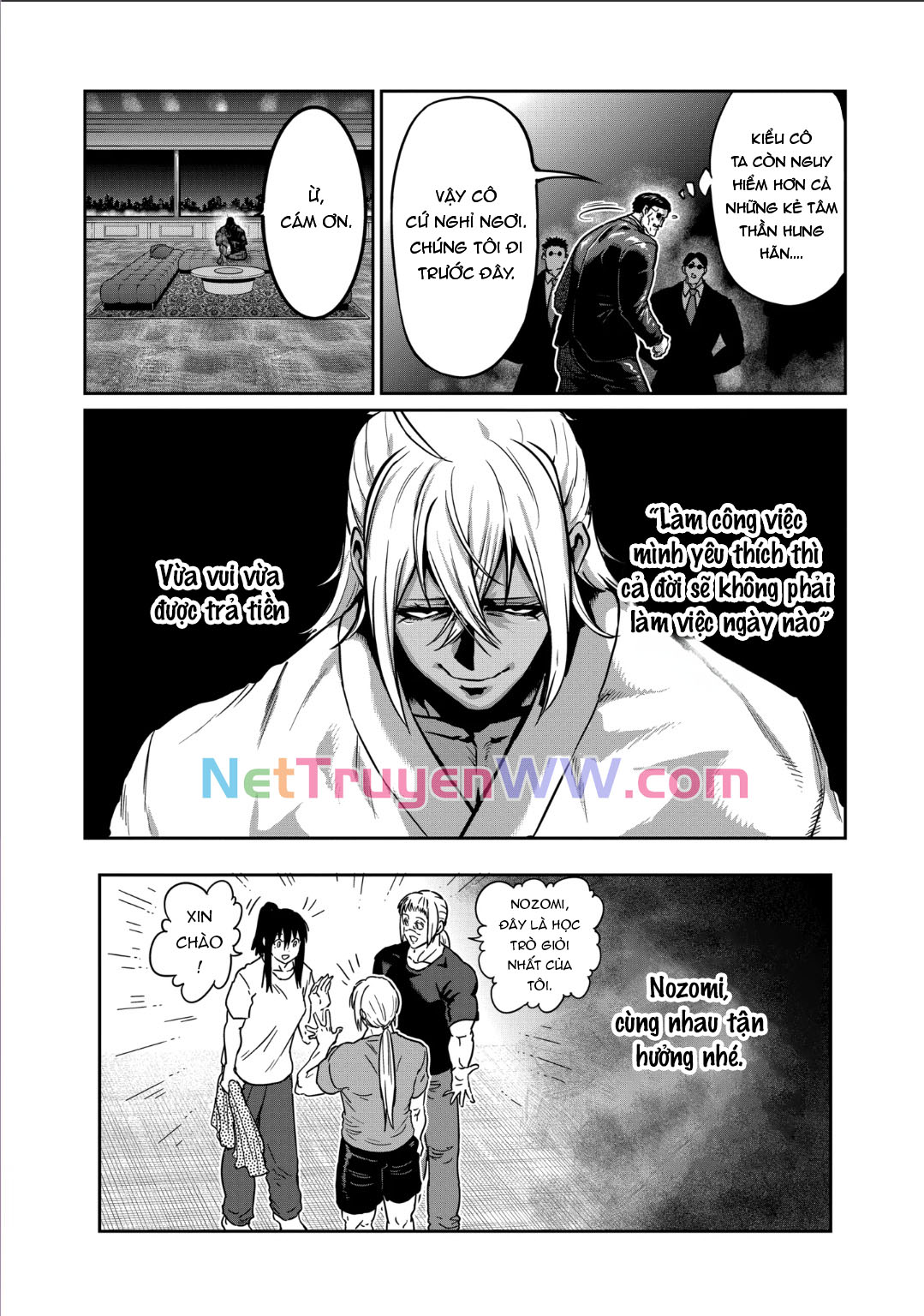 Isshou Senkin - Sàn Đấu Điên Rồ Chap 36 - Next Chap 37