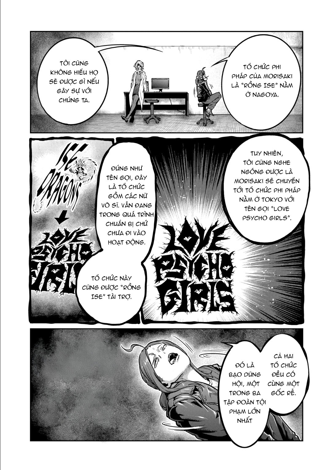 Isshou Senkin - Sàn Đấu Điên Rồ Chap 36 - Next Chap 37