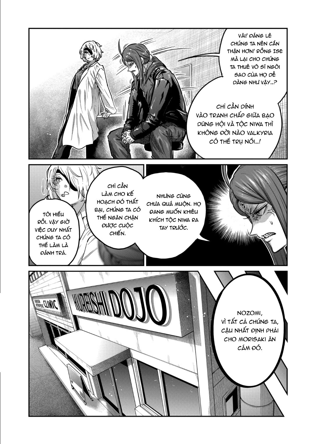 Isshou Senkin - Sàn Đấu Điên Rồ Chap 36 - Next Chap 37