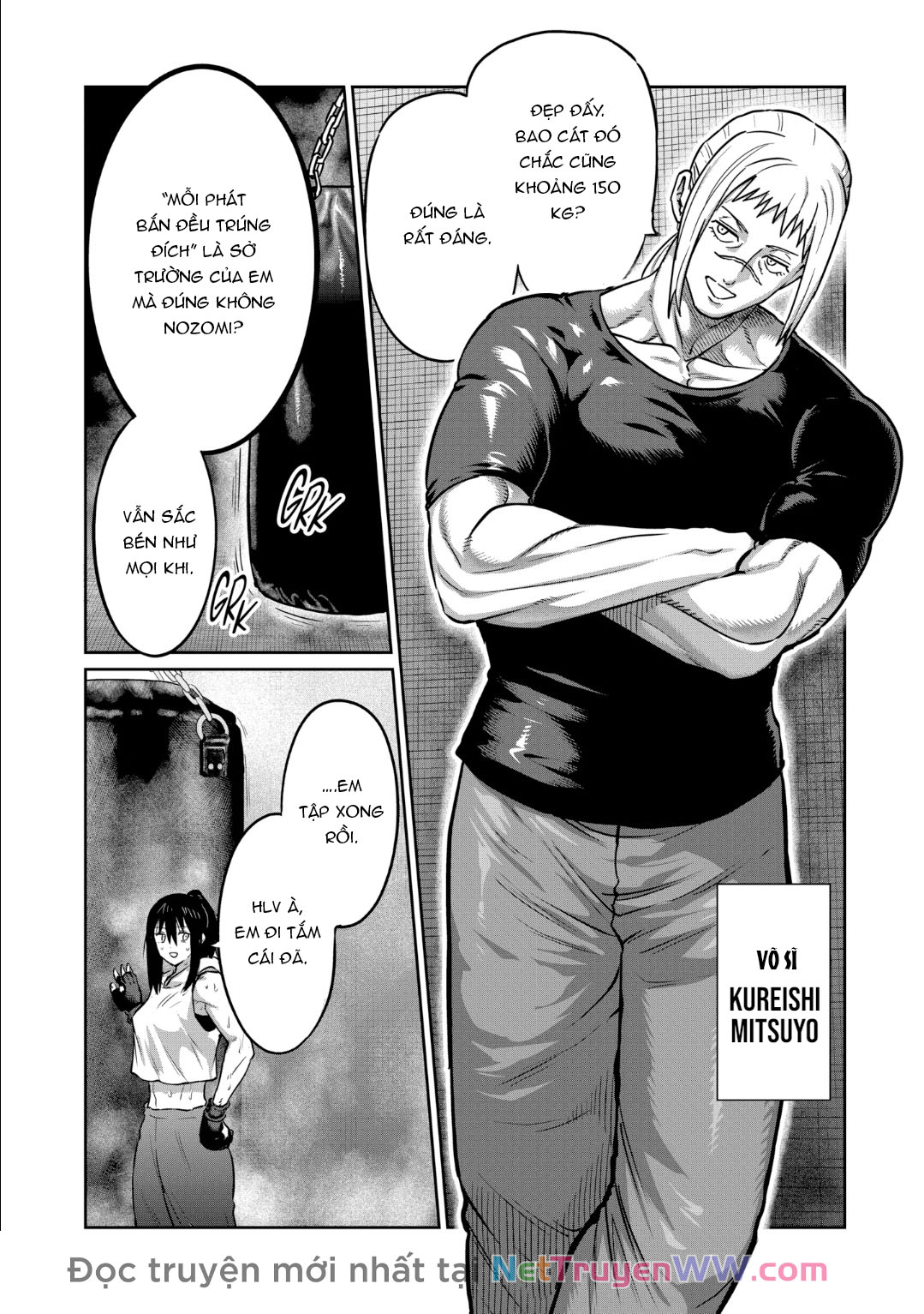 Isshou Senkin - Sàn Đấu Điên Rồ Chap 36 - Next Chap 37