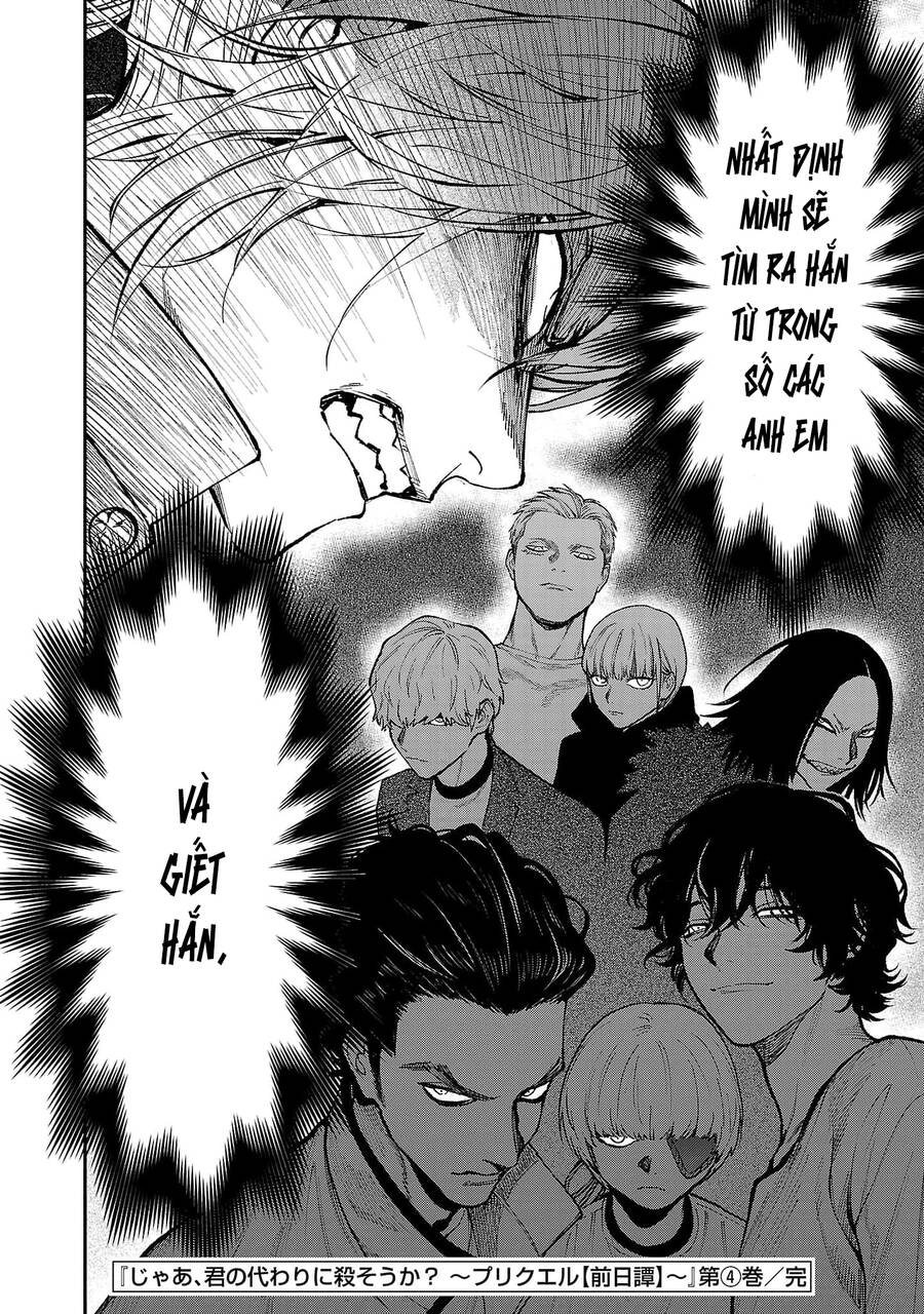 Jaa Kimi No Kawari Ni Korosou Ka ~ Prequel (Tiền Truyện) Chap 27 - Next Chap 28