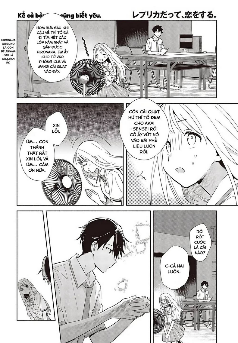 Kể Cả Bản Sao Cũng Biết Yêu Chap 2 - Next Chap 3