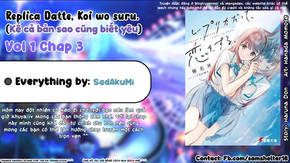 Kể Cả Bản Sao Cũng Biết Yêu Chap 3 - Next Chap 4