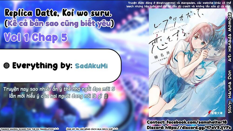 Kể Cả Bản Sao Cũng Biết Yêu Chap 5 - Next Chap 6