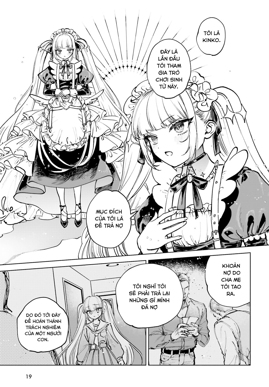 Kiếm Sống Bằng Trò Chơi Sinh Tử Chap 1 - Next Chap 2