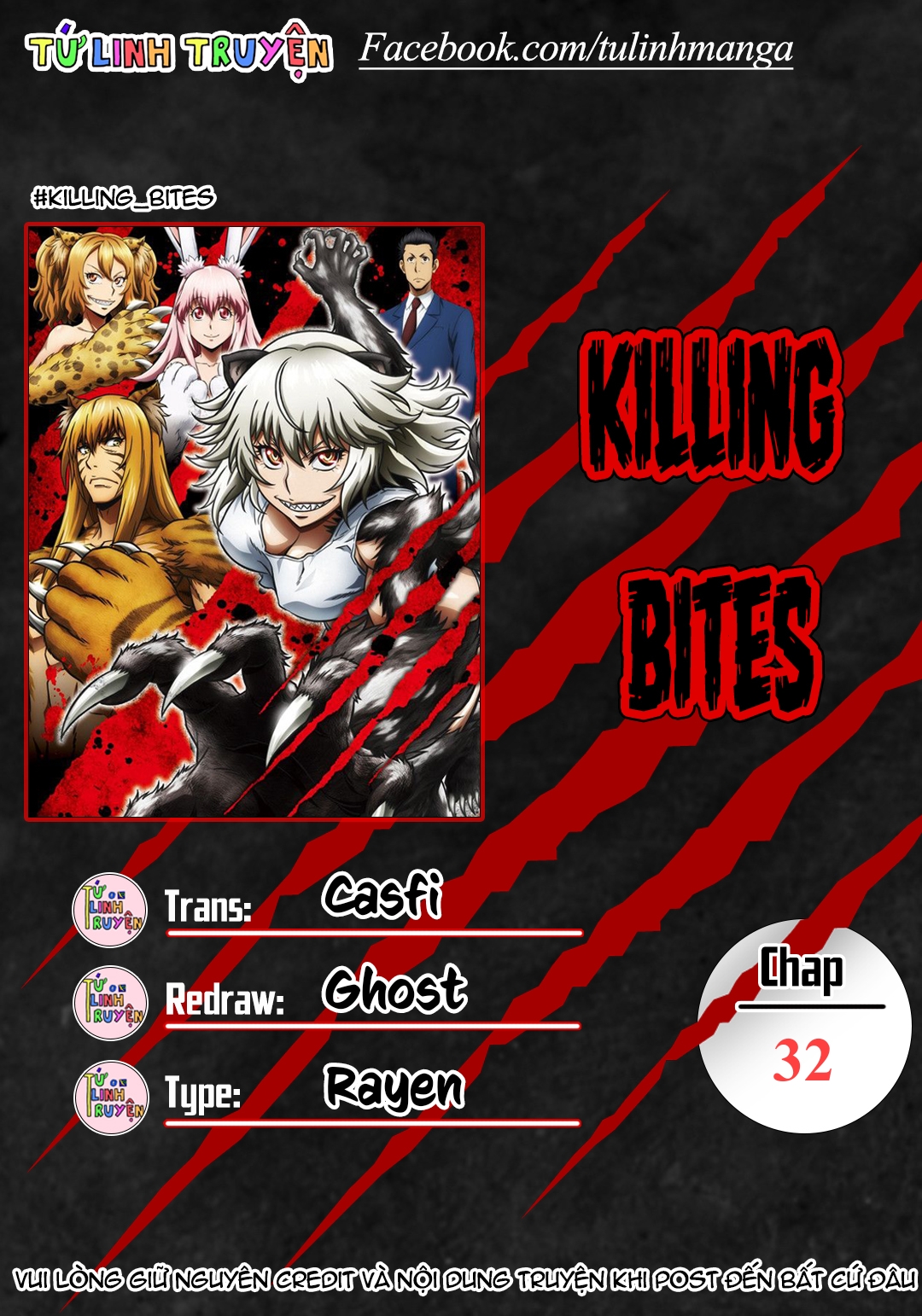 Killing Bites Chap 32 - Next Chap 33