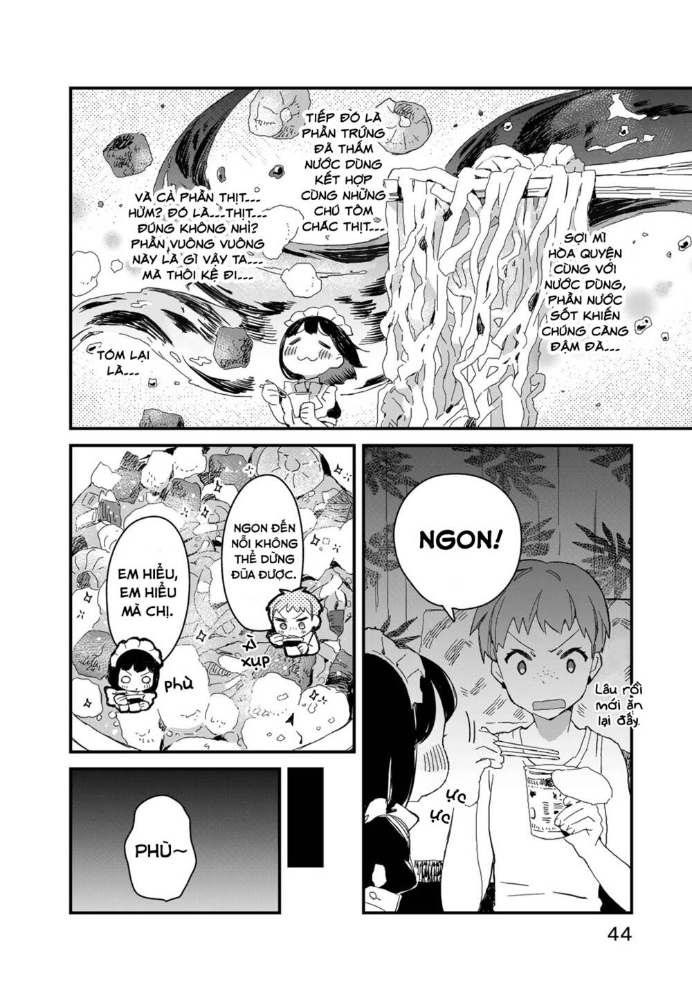 Maid-San Wa Taberu Dake Chap 33 - Next Chap 34