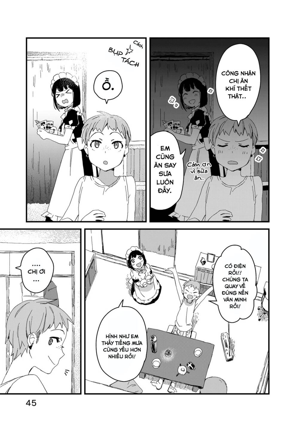 Maid-San Wa Taberu Dake Chap 33 - Next Chap 34