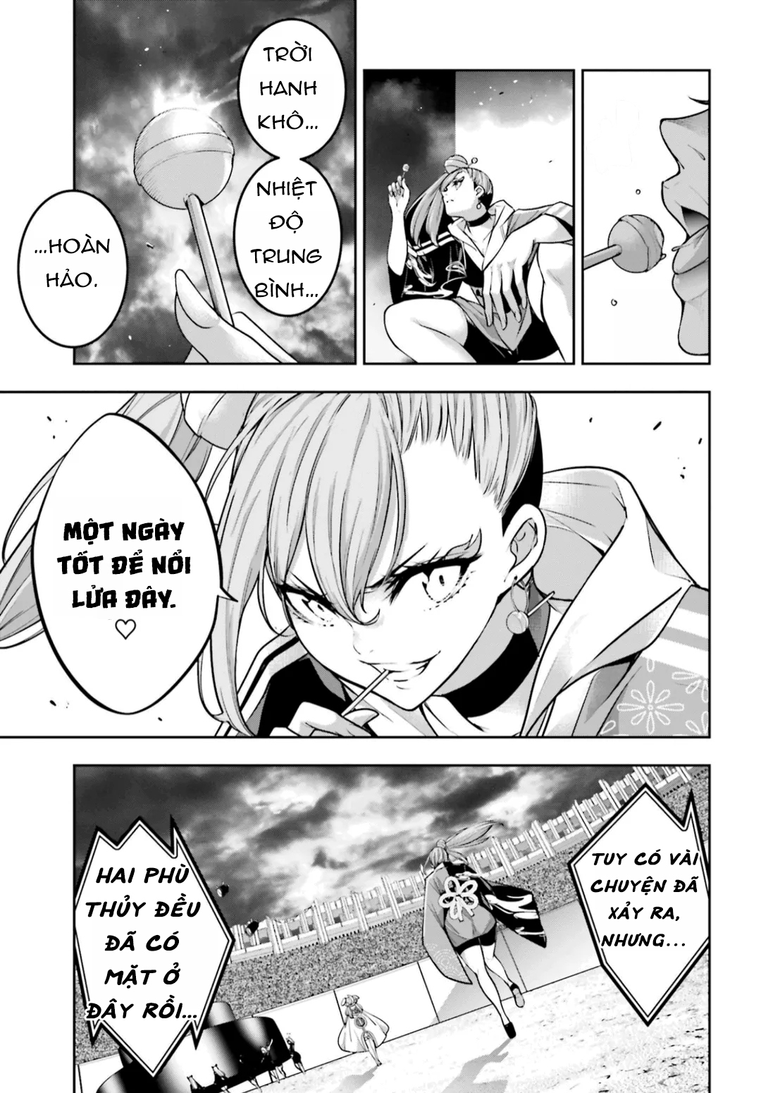 Majo Taisen - The War Of Greedy Witches Chap 32 - Next Chap 33