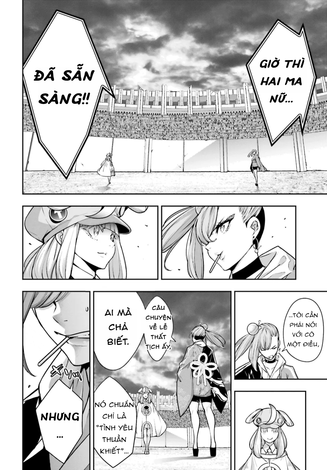 Majo Taisen - The War Of Greedy Witches Chap 32 - Next Chap 33