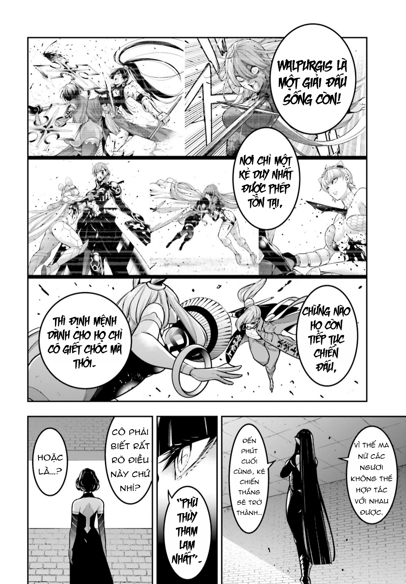 Majo Taisen - The War Of Greedy Witches Chap 35 - Next Chap 36