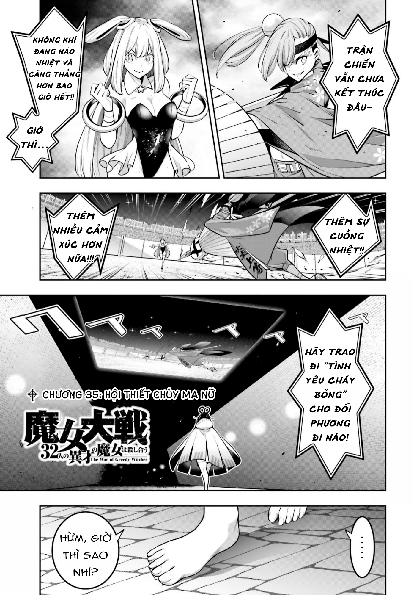 Majo Taisen - The War Of Greedy Witches Chap 35 - Next Chap 36