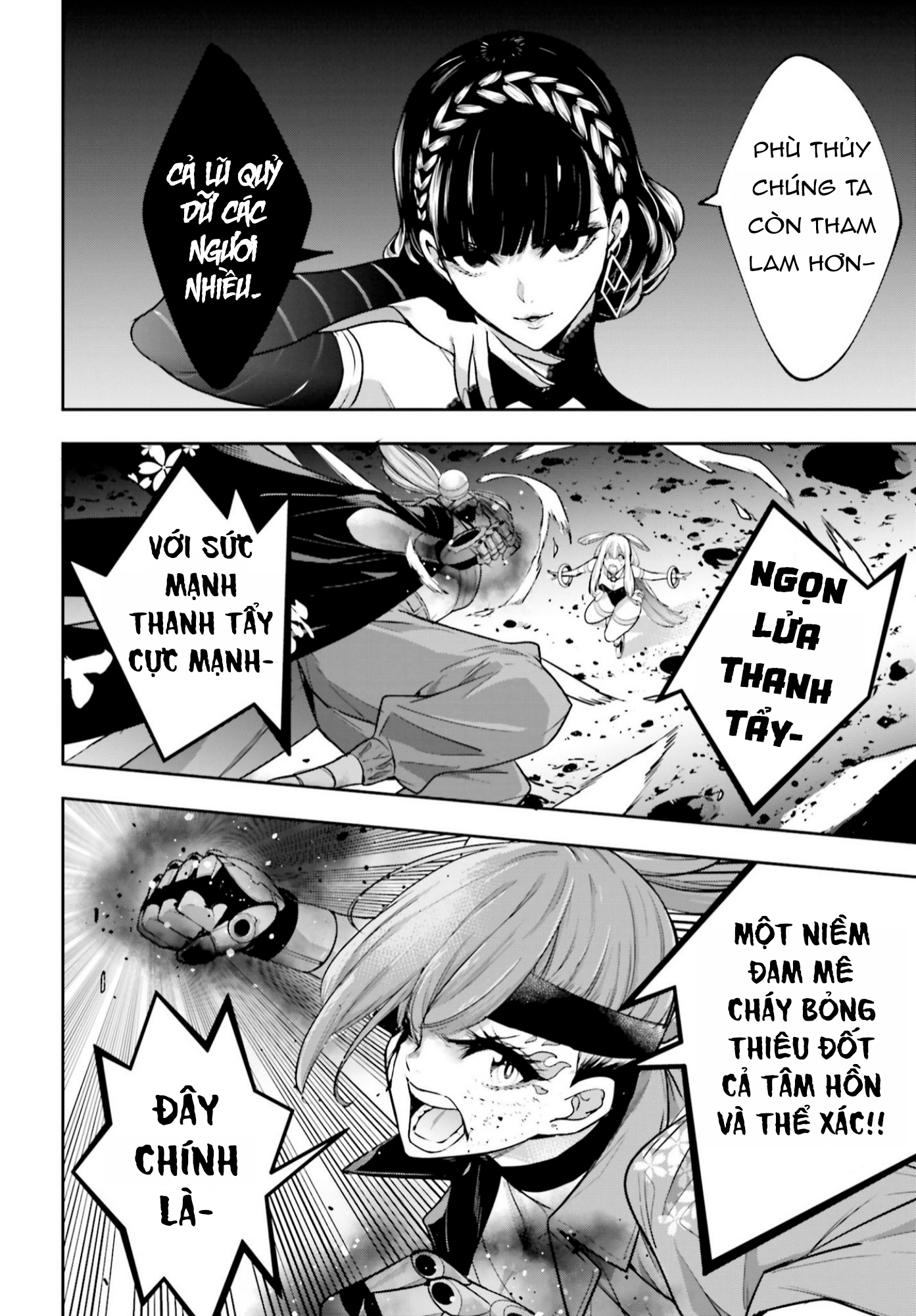 Majo Taisen - The War Of Greedy Witches Chap 35 - Next Chap 36