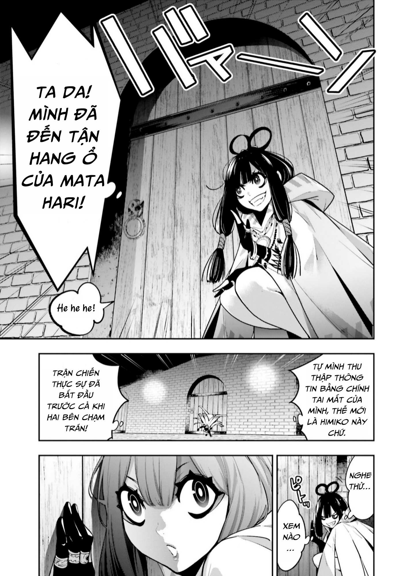 Majo Taisen - The War Of Greedy Witches Chap 35 - Next Chap 36