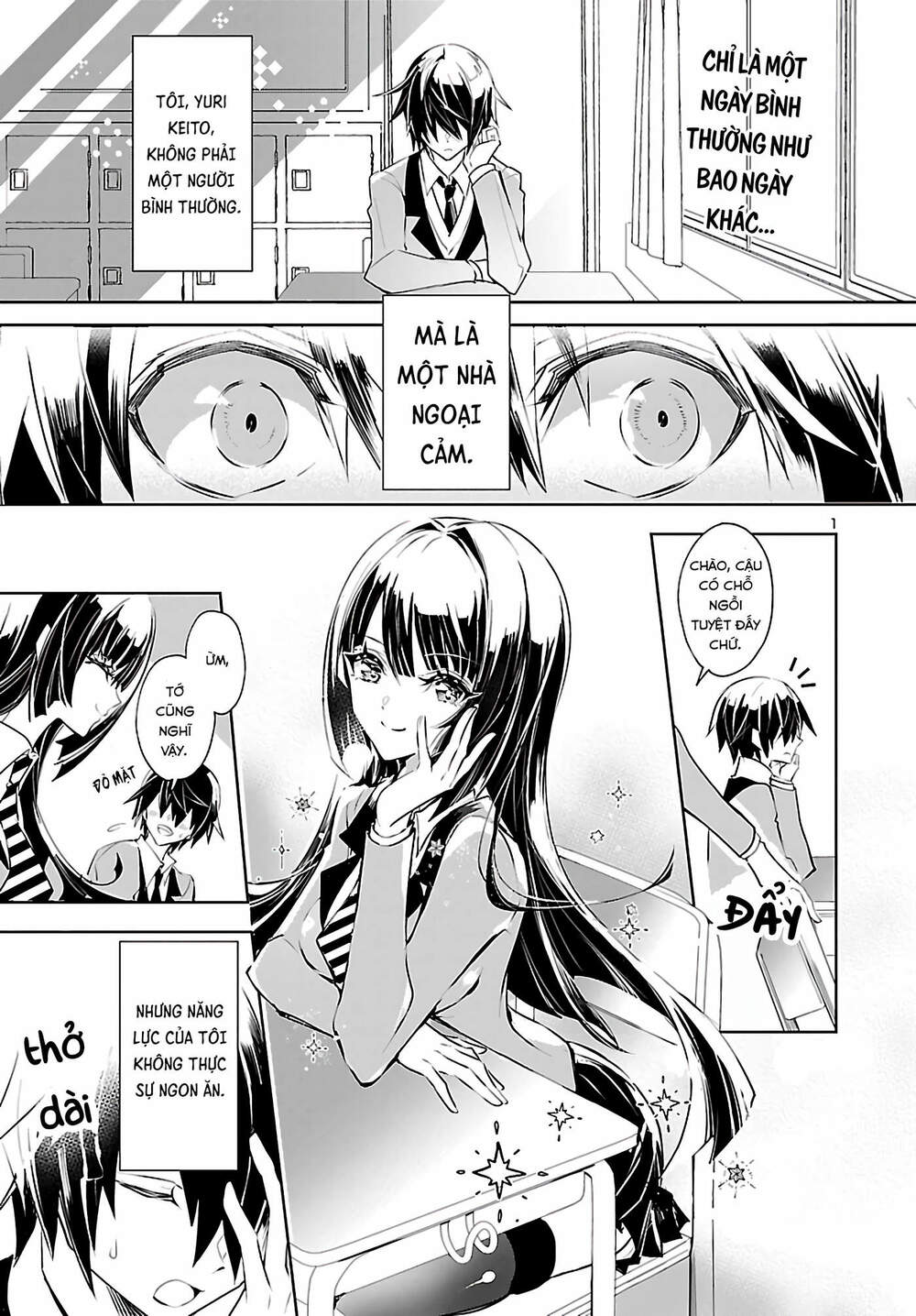 Misumi-San Không Thể Nhìn Thấu! Chap 1 - Next Chap 2