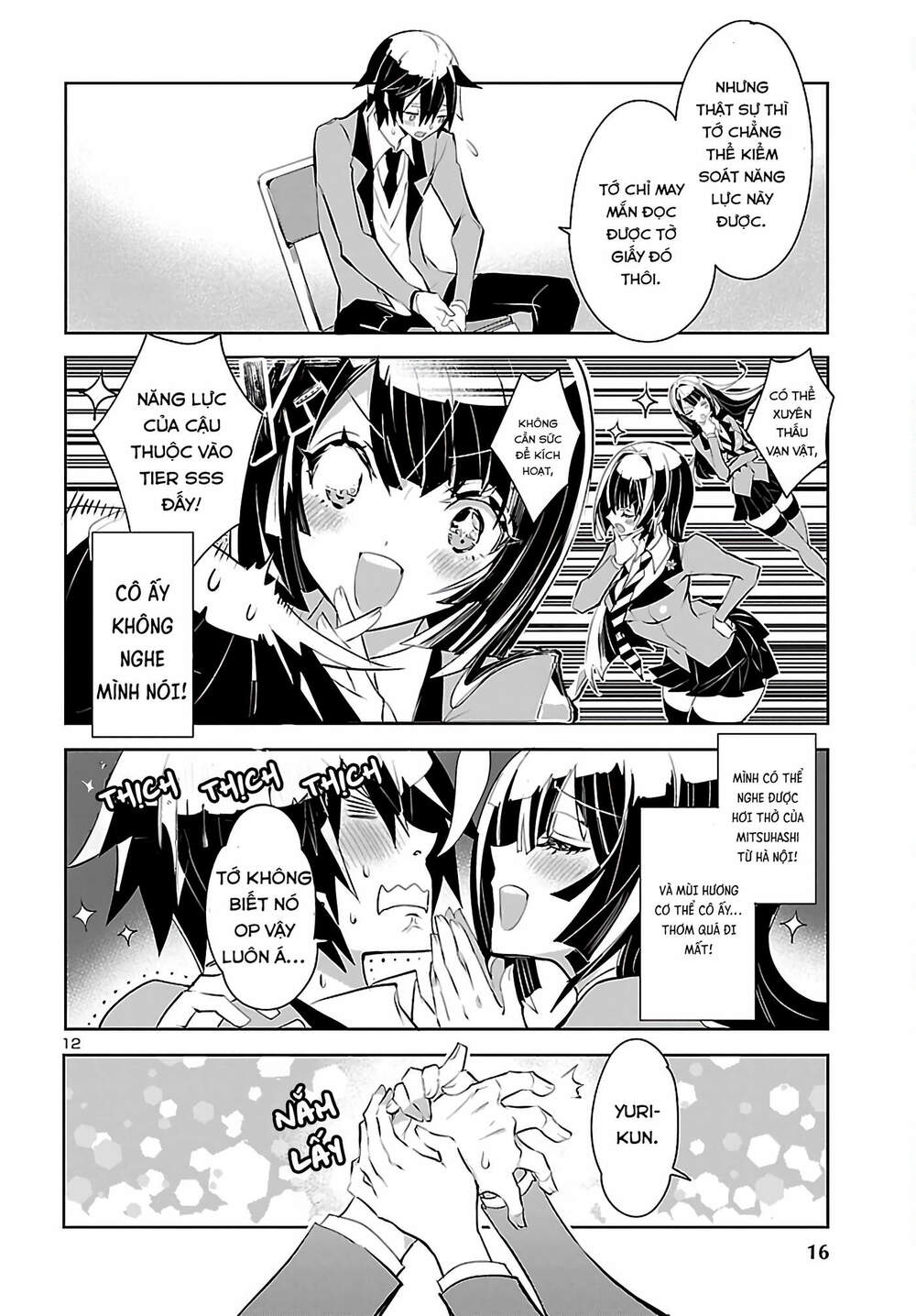 Misumi-San Không Thể Nhìn Thấu! Chap 1 - Next Chap 2