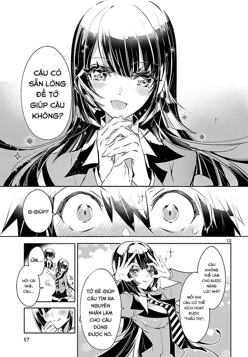 Misumi-San Không Thể Nhìn Thấu! Chap 1 - Next Chap 2