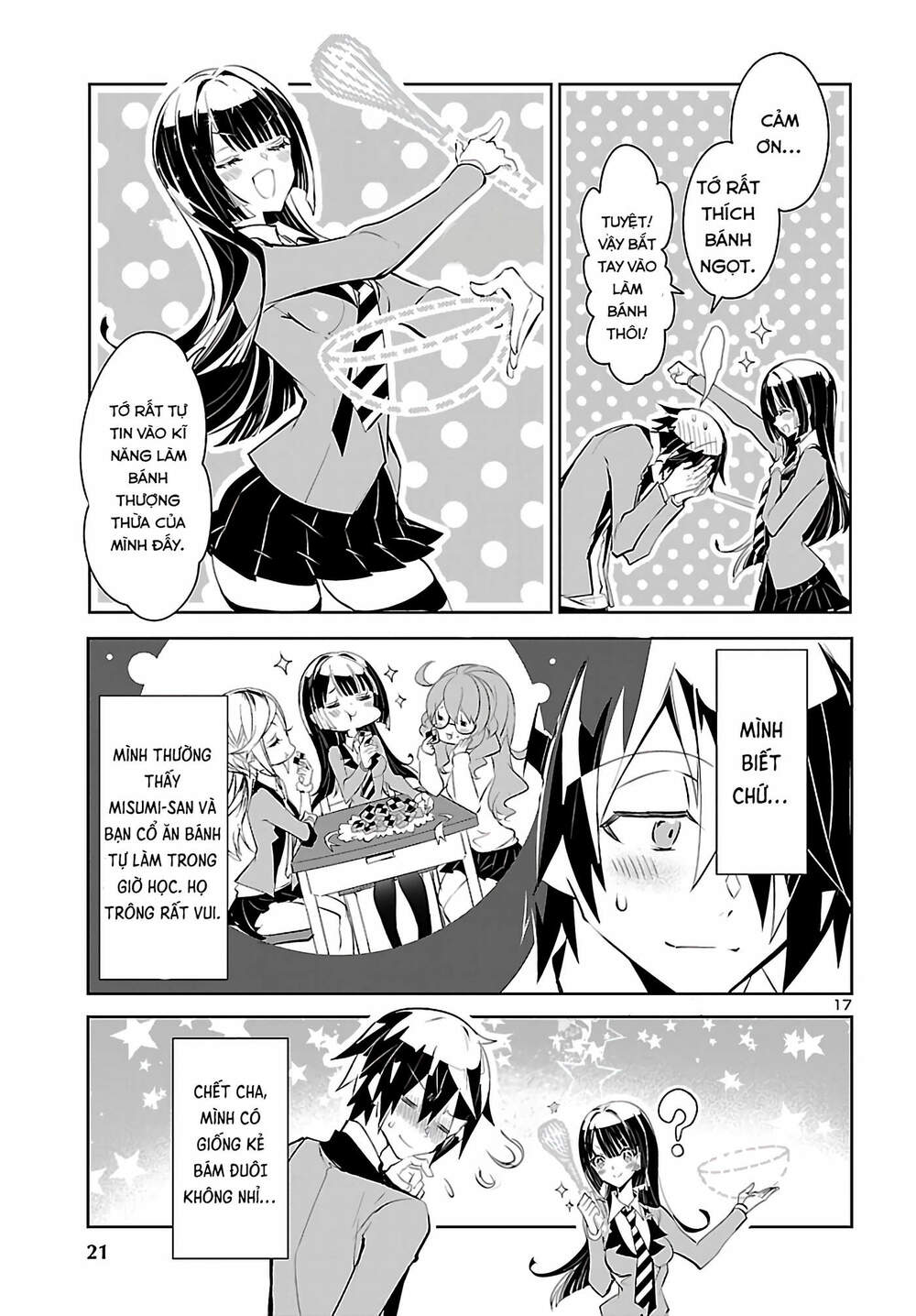 Misumi-San Không Thể Nhìn Thấu! Chap 1 - Next Chap 2