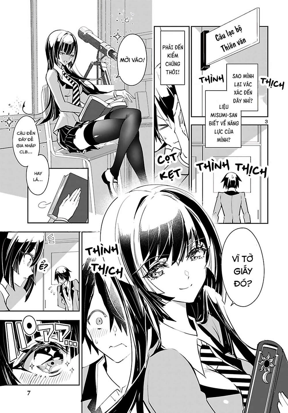 Misumi-San Không Thể Nhìn Thấu! Chap 1 - Next Chap 2