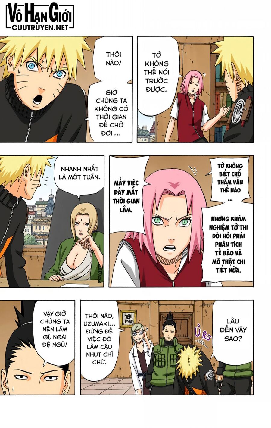 Naruto Full Màu Chap 408 - Next Chap 409