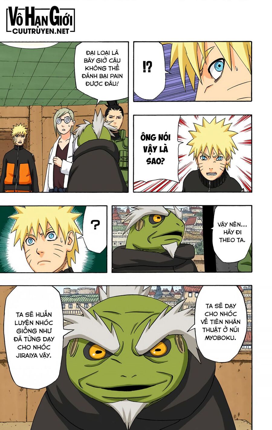 Naruto Full Màu Chap 408 - Next Chap 409