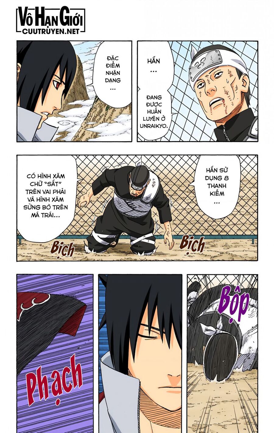 Naruto Full Màu Chap 408 - Next Chap 409