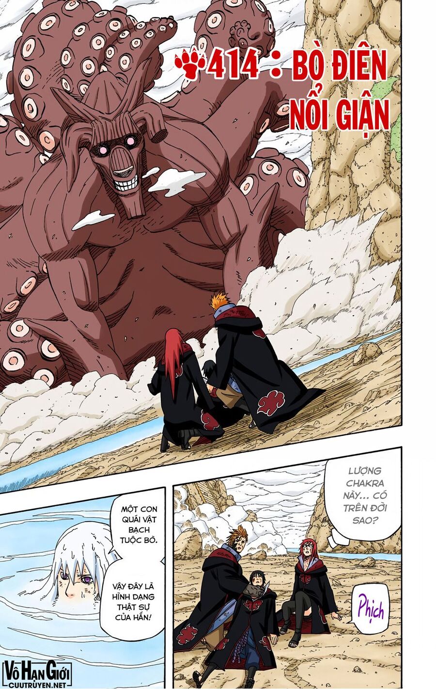 Naruto Full Màu Chap 414 - Next Chap 415