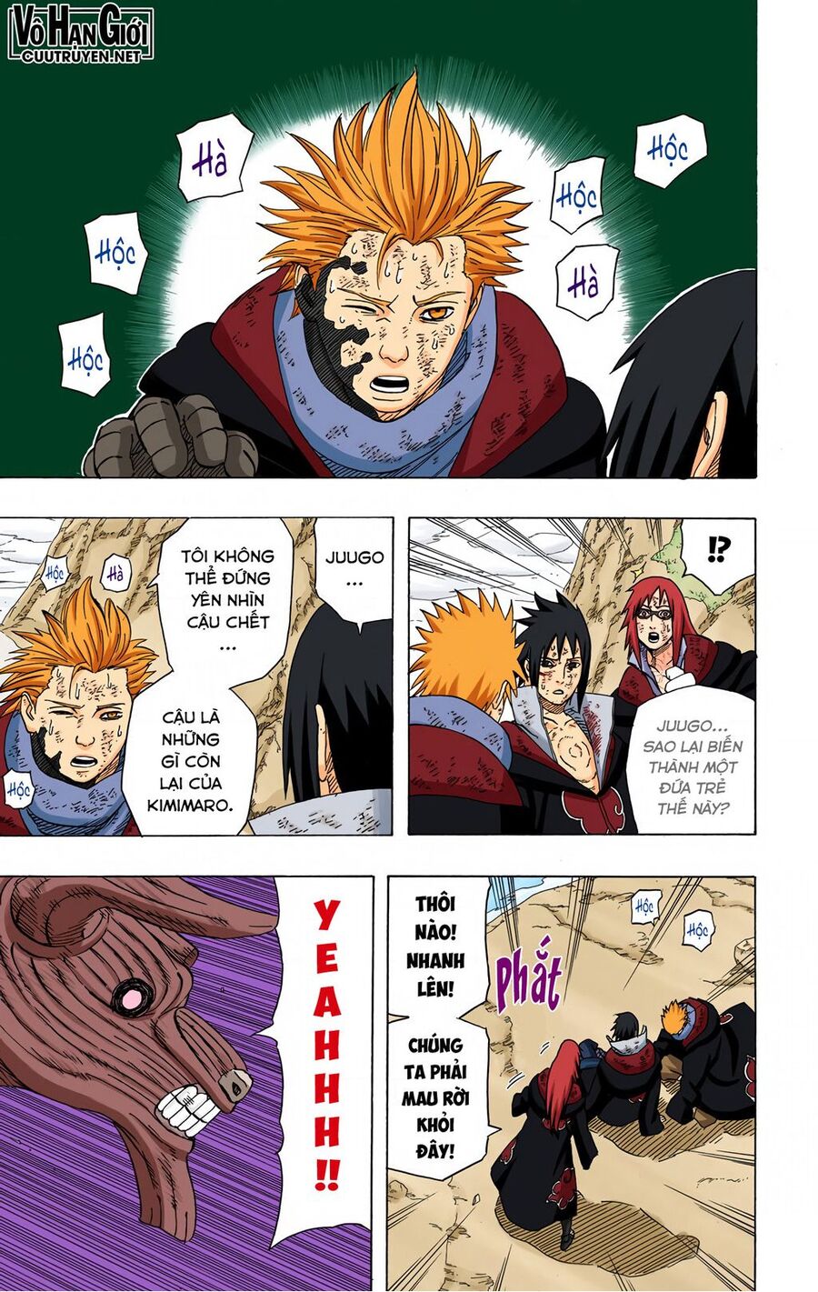 Naruto Full Màu Chap 414 - Next Chap 415