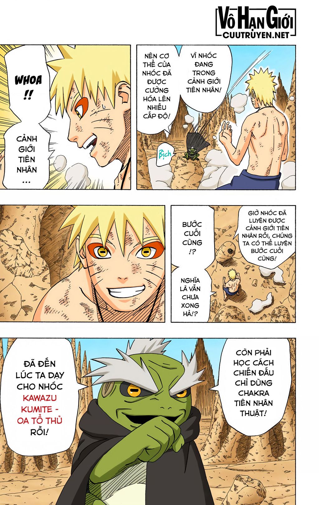 Naruto Full Màu Chap 418 - Next Chap 419
