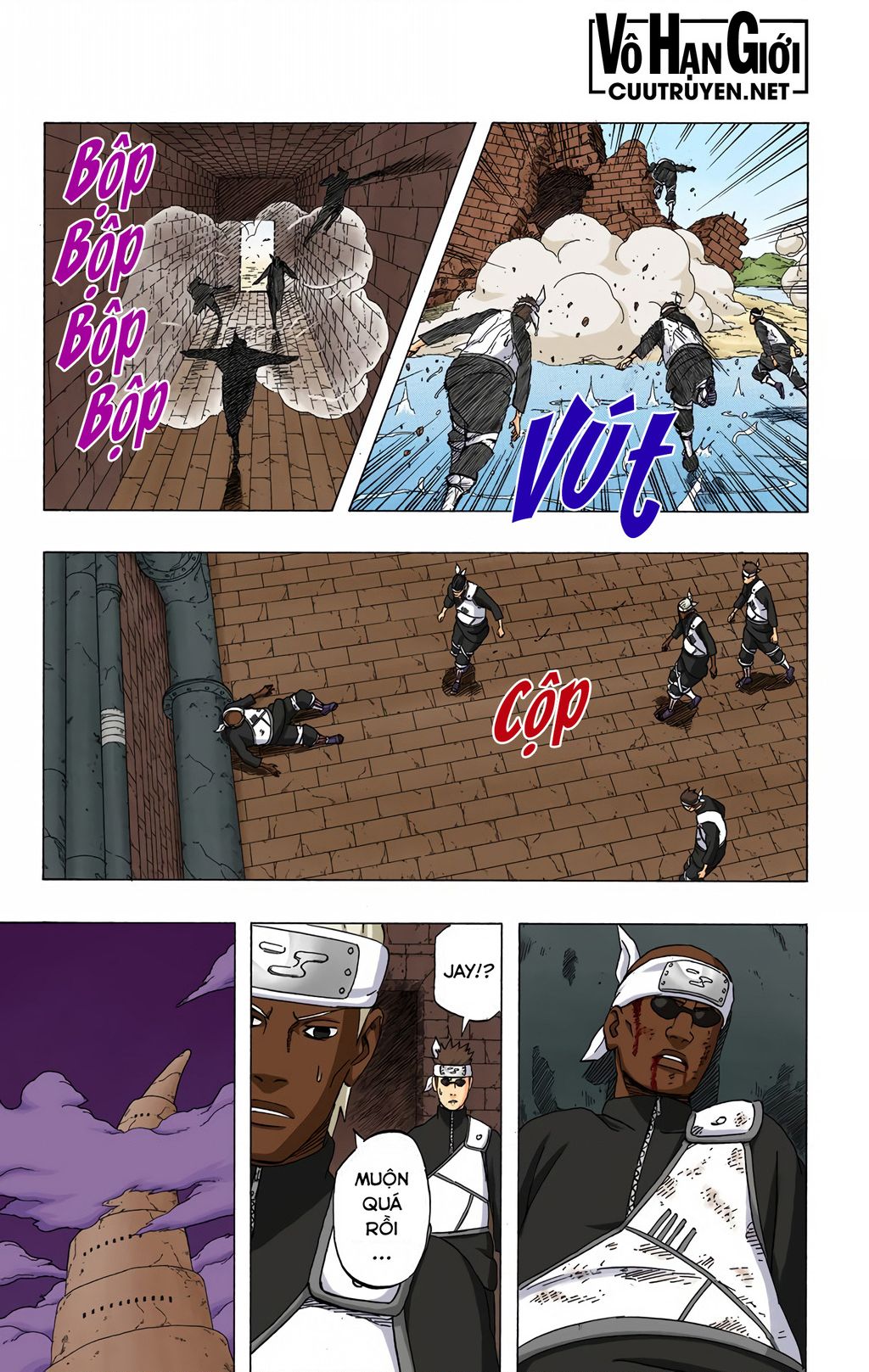 Naruto Full Màu Chap 418 - Next Chap 419