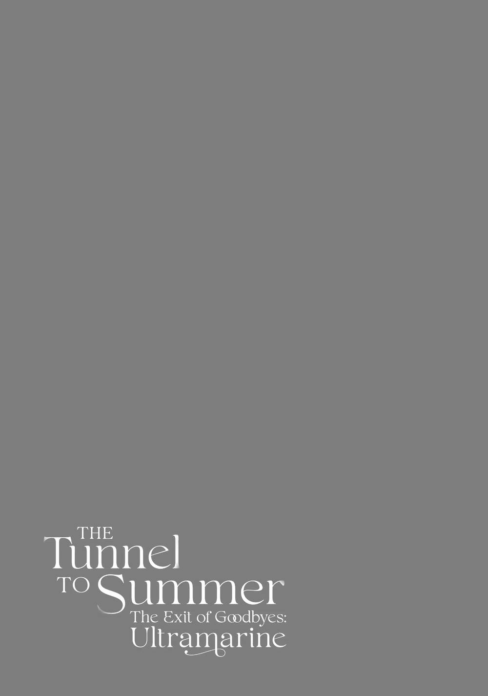 Natsu E No Tonneru, Sayonara No Deguchi Gunjou Chap 5 - Next Chap 6