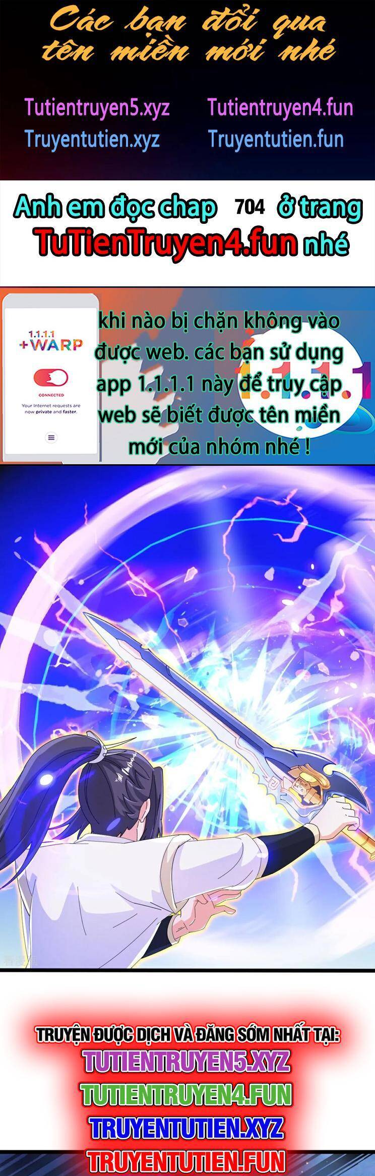 Nghịch Thiên Tà Thần Chap 704 - Next Chap 705