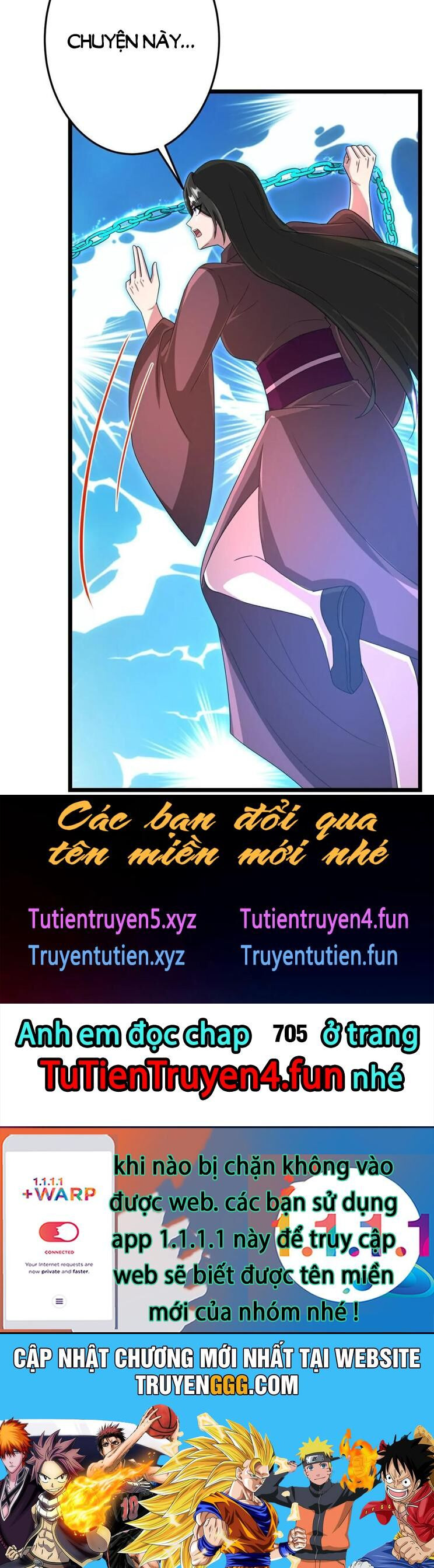 Nghịch Thiên Tà Thần Chap 705 - Next Chap 706