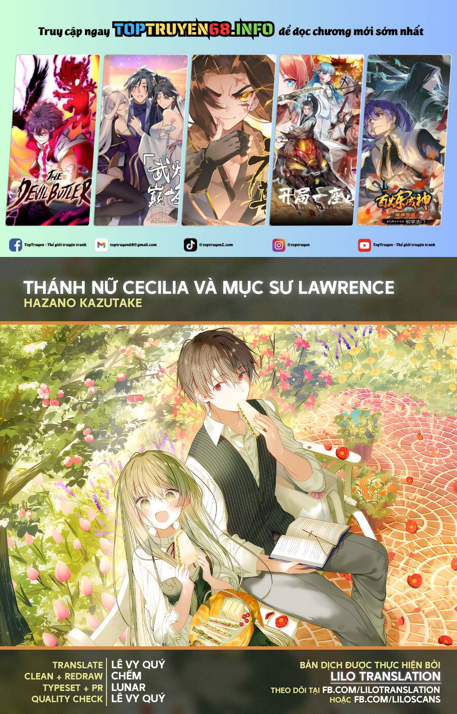 Nữ Thánh Ceclilia Và Mục-Sư Lawrence Chap 65 - Next Chap 66
