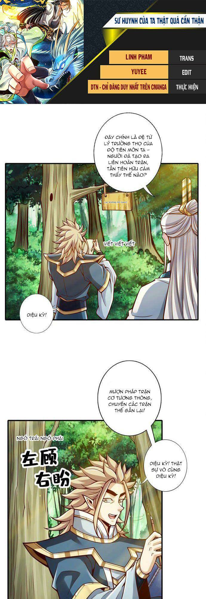 Sư Huynh Của Ta Quá Cẩn Thận Rồi Chap 158 - Next Chap 159