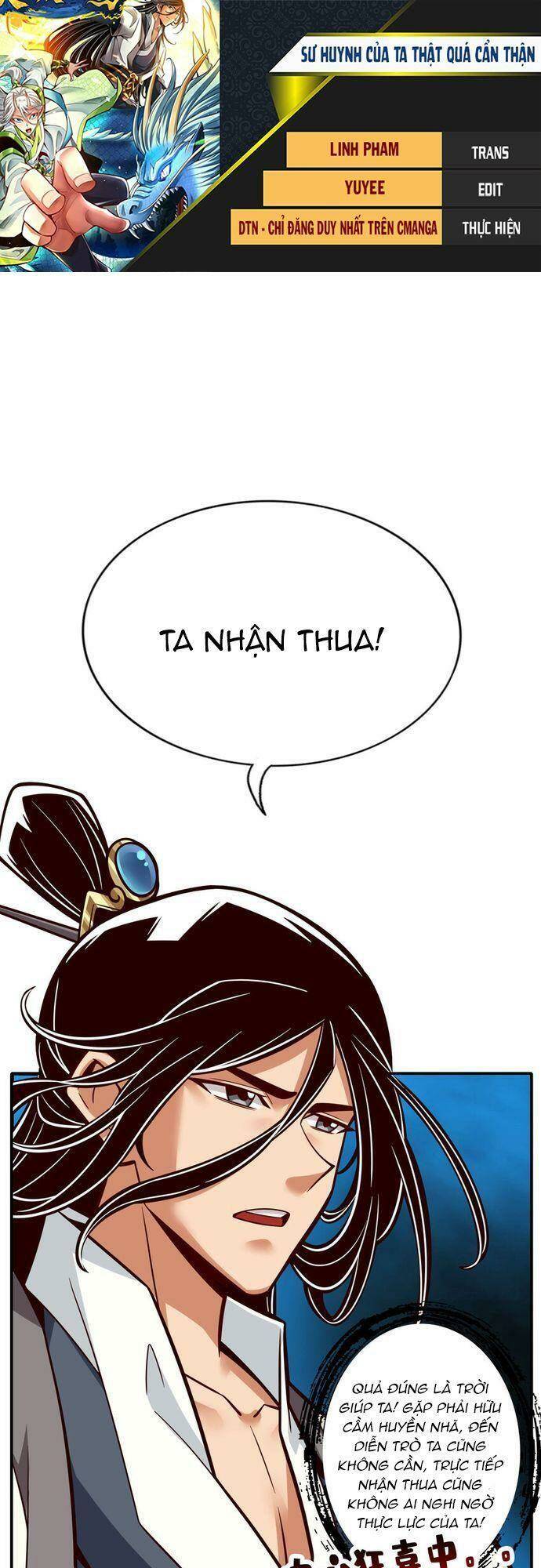 Sư Huynh Của Ta Quá Cẩn Thận Rồi Chap 159 - Next Chap 160