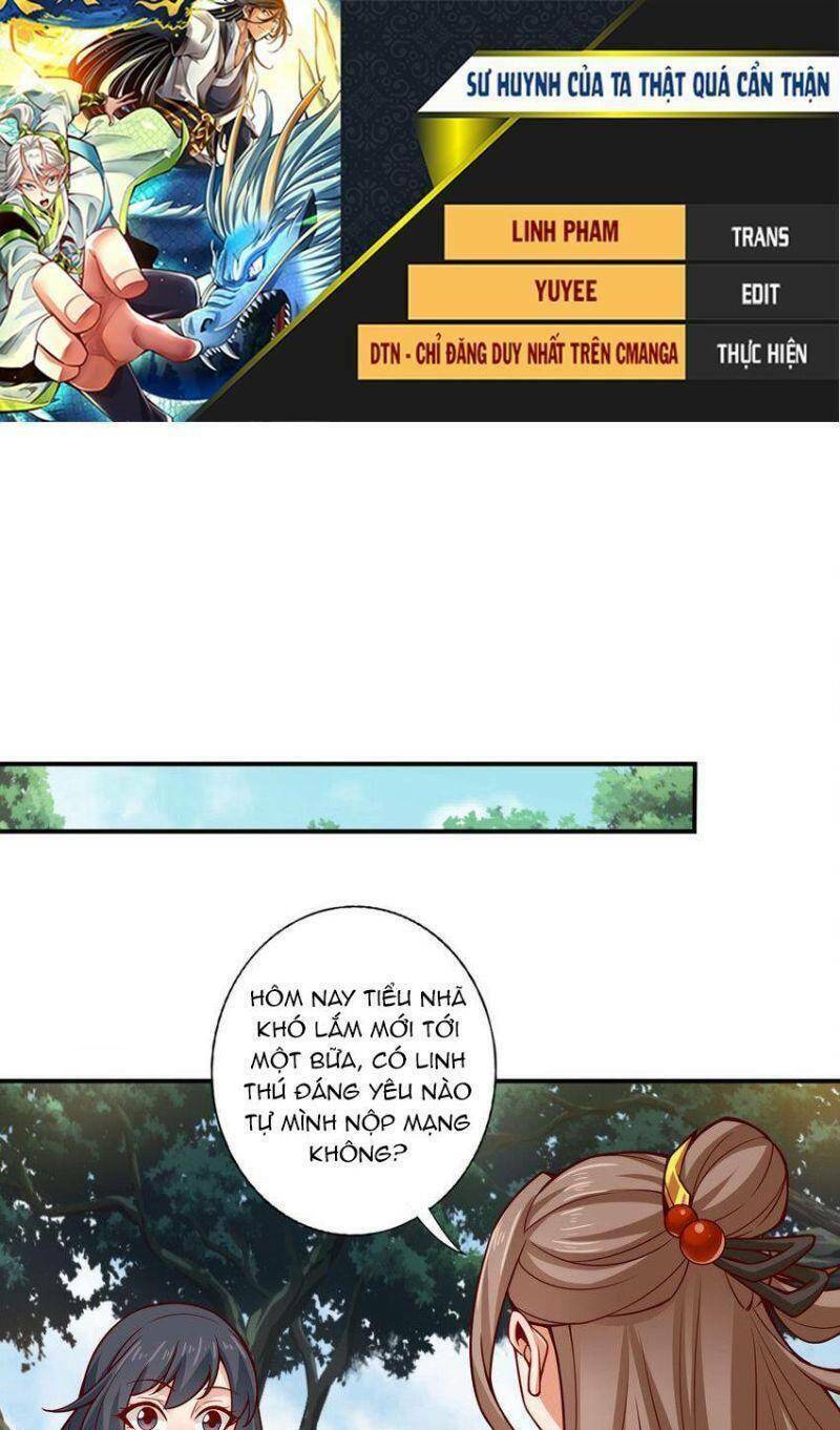 Sư Huynh Của Ta Quá Cẩn Thận Rồi Chap 161 - Next Chap 162