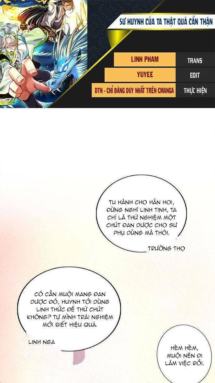 Sư Huynh Của Ta Quá Cẩn Thận Rồi Chap 162 - Next Chap 163