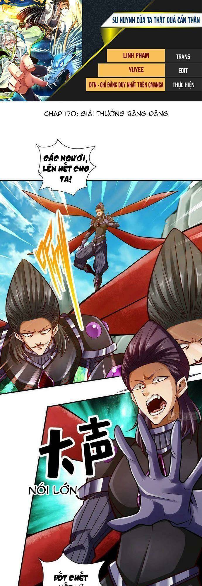 Sư Huynh Của Ta Quá Cẩn Thận Rồi Chap 170 - Next Chap 171