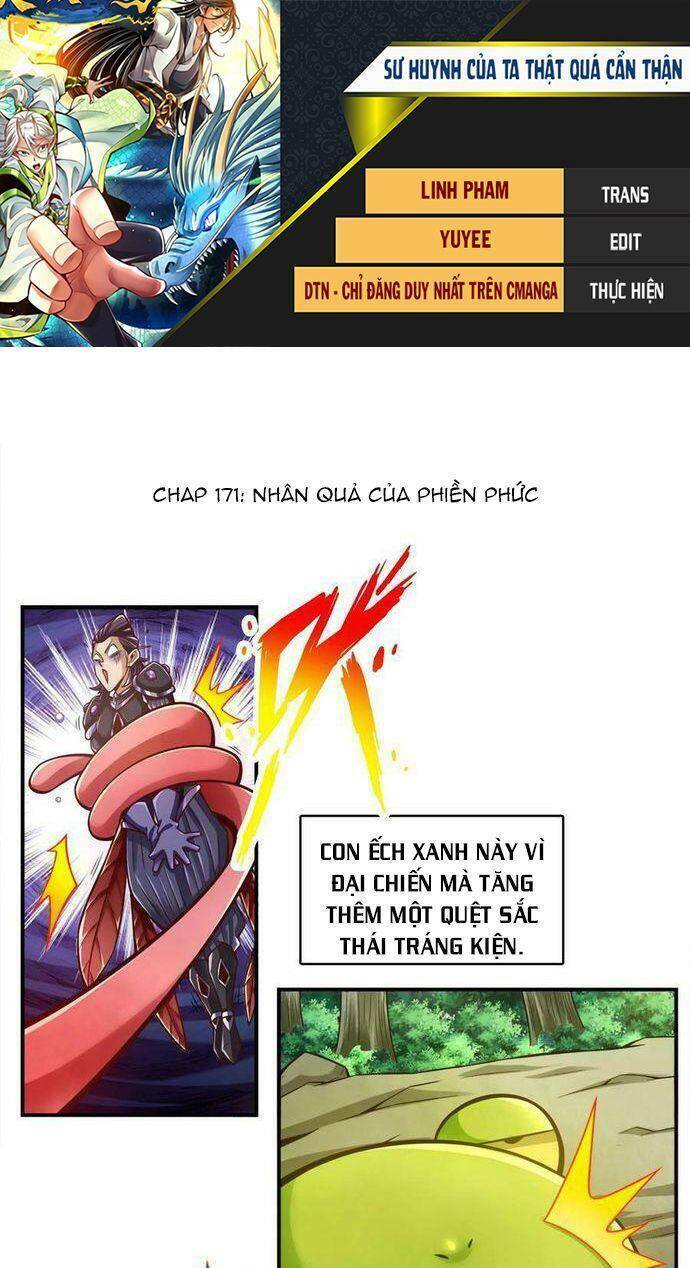 Sư Huynh Của Ta Quá Cẩn Thận Rồi Chap 171 - Next Chap 172