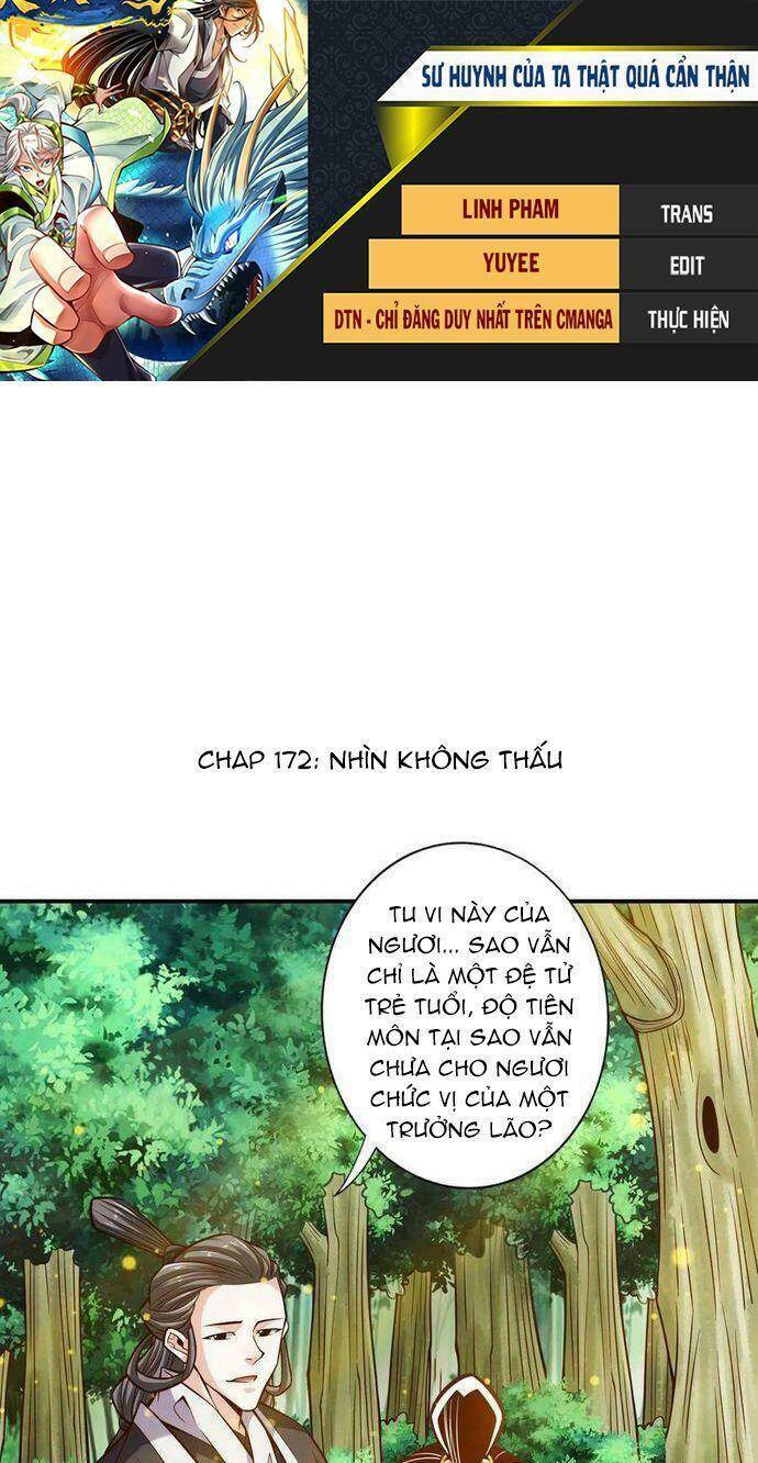 Sư Huynh Của Ta Quá Cẩn Thận Rồi Chap 172 - Next Chap 173