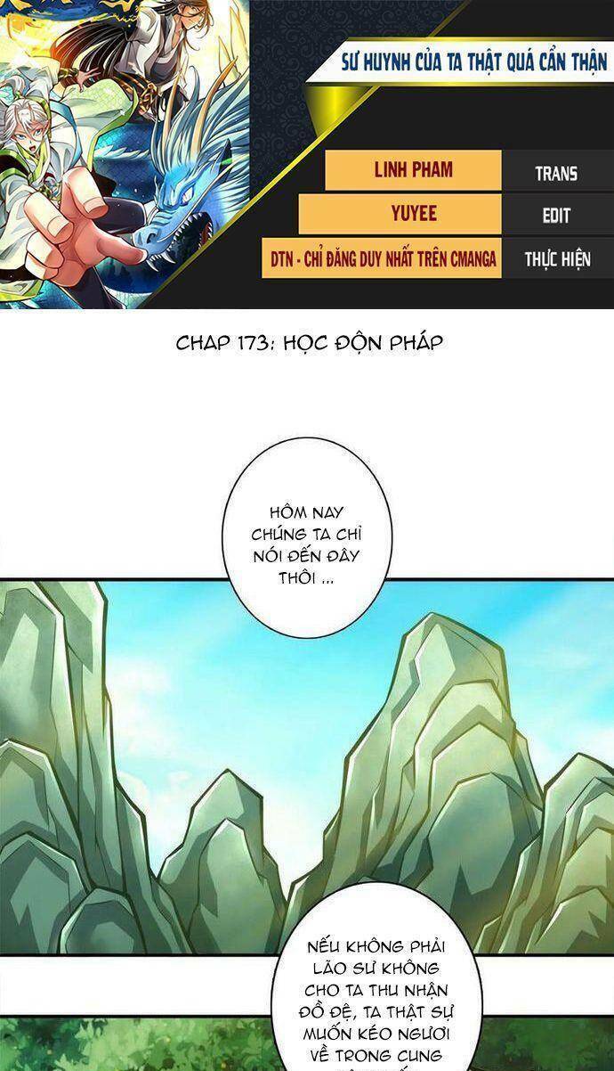 Sư Huynh Của Ta Quá Cẩn Thận Rồi Chap 173 - Next Chap 174