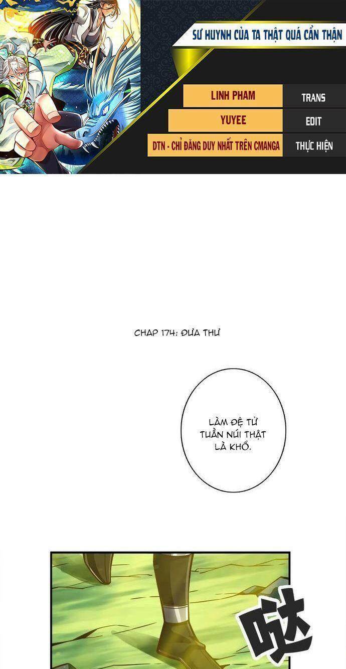 Sư Huynh Của Ta Quá Cẩn Thận Rồi Chap 174 - Next Chap 175