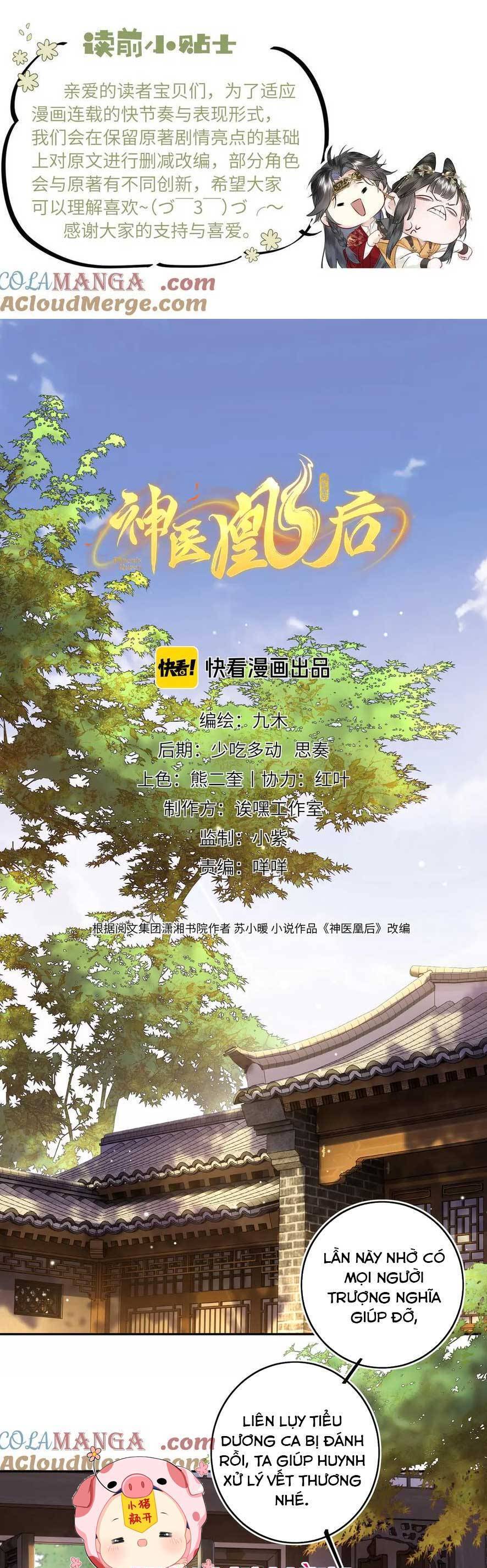 Thần Y Hoàng Hậu Chap 15 - Next Chap 16