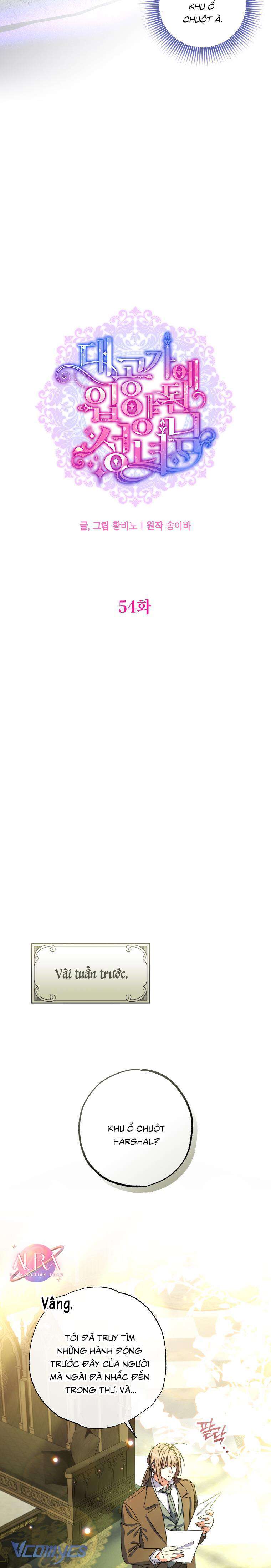 Thánh Nữ Được Đại Công Tước Nhận Nuôi Chap 54 - Next Chap 55