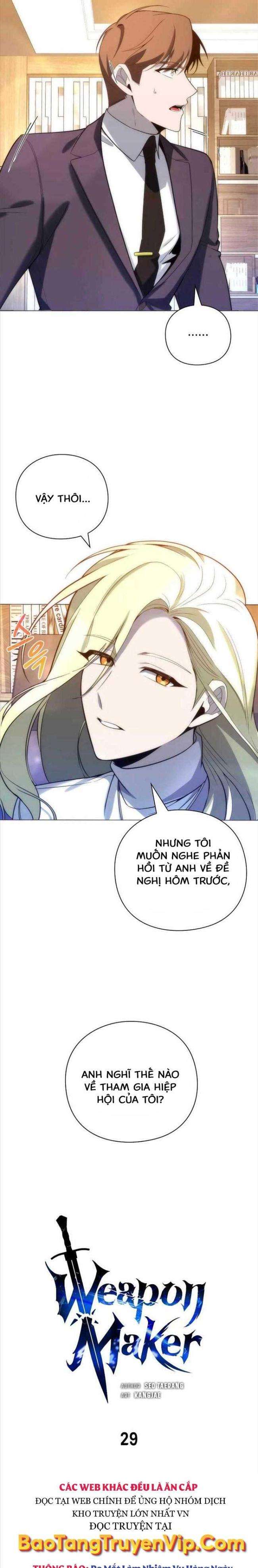 Thợ Tạo Tác Vũ Khí Chap 29 - Next Chap 30
