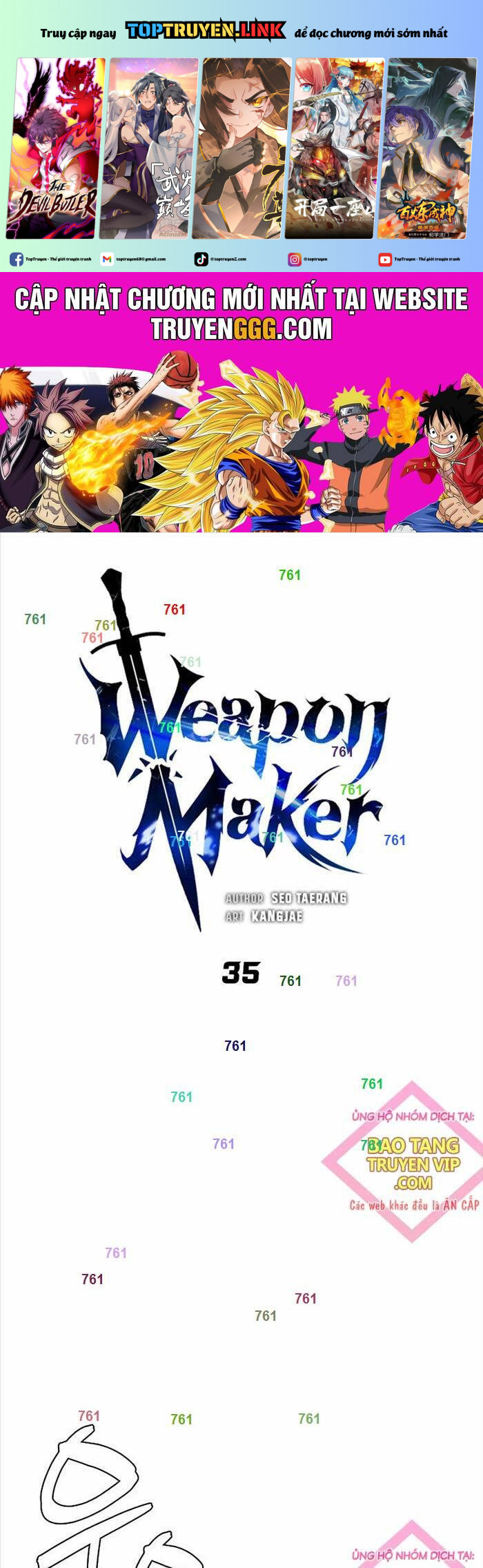 Thợ Tạo Tác Vũ Khí Chap 35 - Next Chap 36