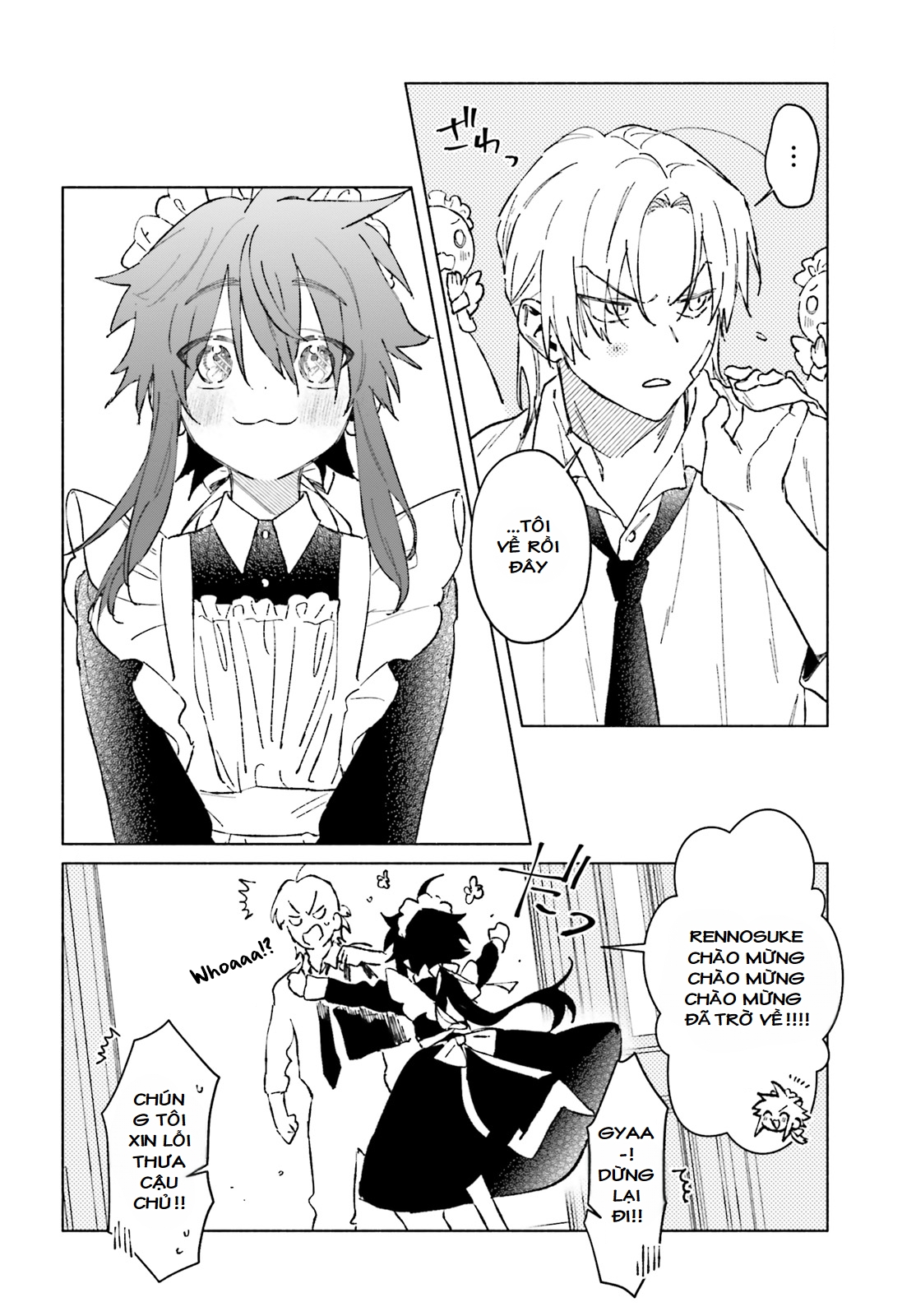 Toudou-Kun Chi No Maid Shota Chap 3 - Next Chap 4
