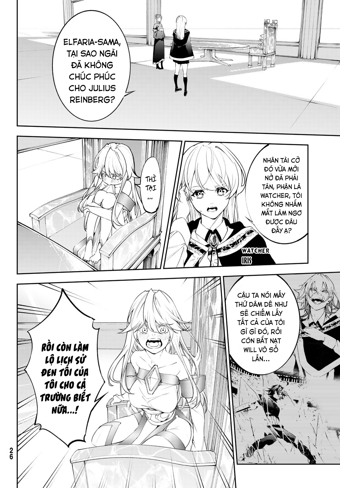 Wistoria Bản Hùng Ca Kiếm Và Pháp Trượng Chap 34 - Next Chap 35